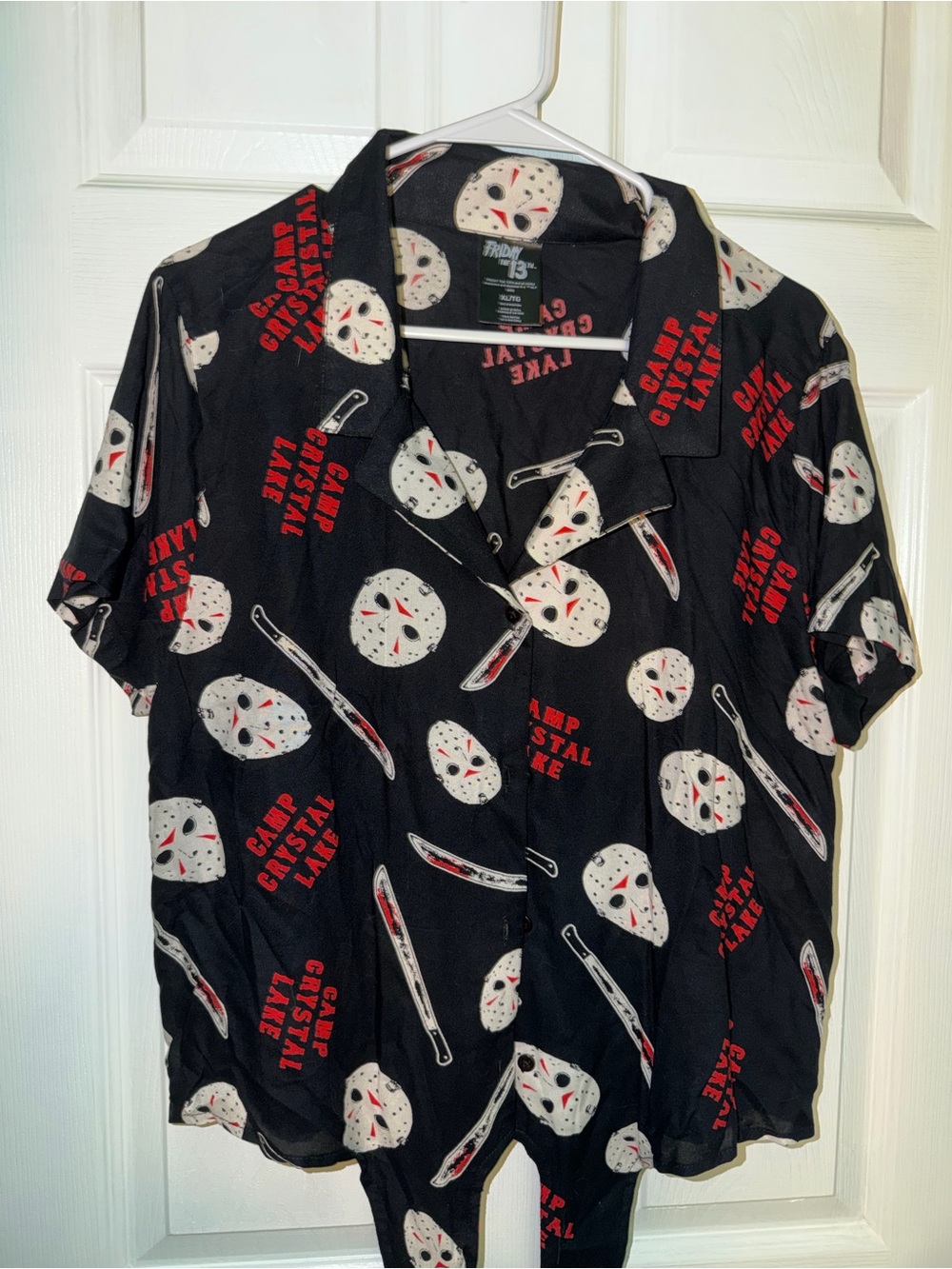Friday the 13th Tie Top
